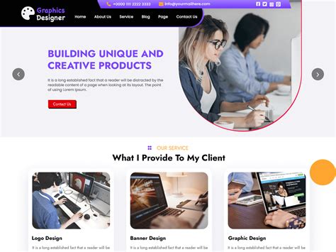 Graphics Designer – WordPress theme | WordPress.org