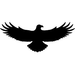 Animal Silhouettes | Page 11 | Black eagle tattoo, Small eagle tattoo, Eagle silhouette