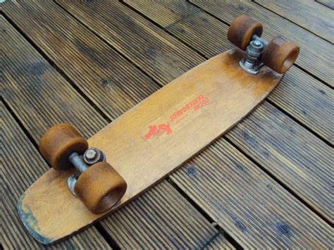 vintage surfboard collector UK: 60s & 70s skateboards