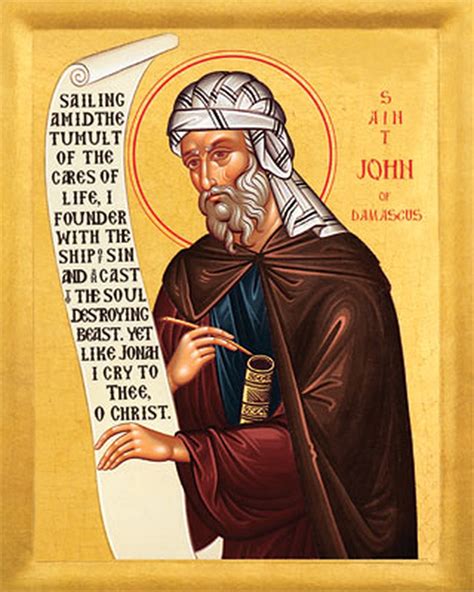 Dec 4 – St John Damascene (of Damascus) (675-749 AD), Icons = The Eyes ...