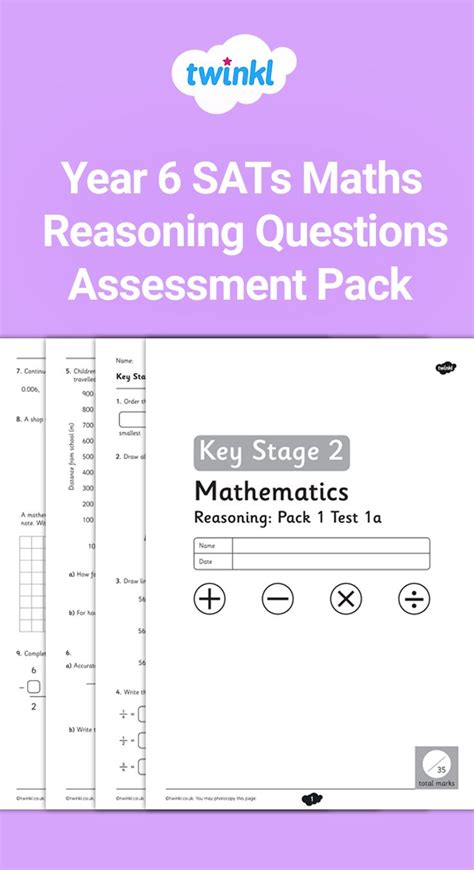 Year 6 SATs Maths Pack! | Year 6 maths, Maths exam, Sats