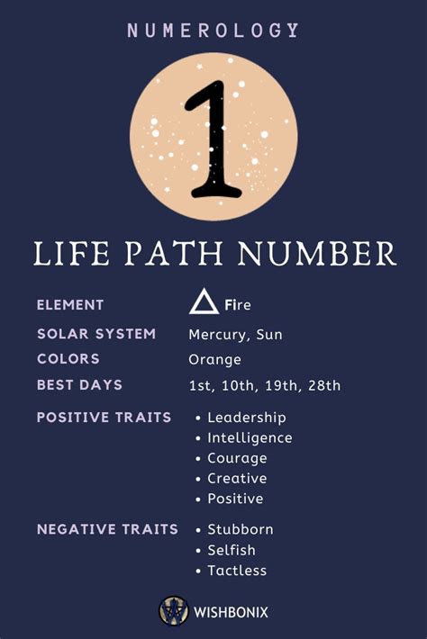 Life Path Number 1 - The Meaning of the Number 1 in Numerology ...