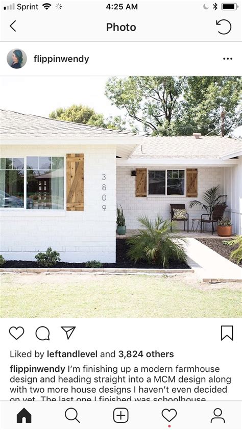 20+ White Farmhouse With Wood Shutters