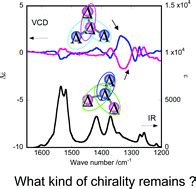 Chirality effects on core-periphery connection in a star-burst type ...