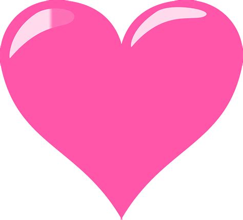 Stínované Srdce Láska · Vektorová grafika zdarma na Pixabay