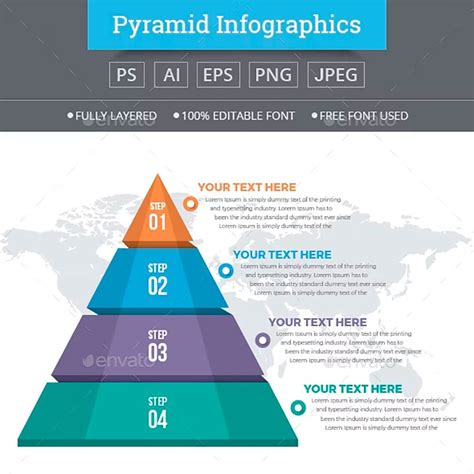 Pyramid Infographics – MasterBundles