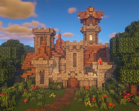 A little castle! By u/big_tony_mc | Minecraft castle, Minecraft ...