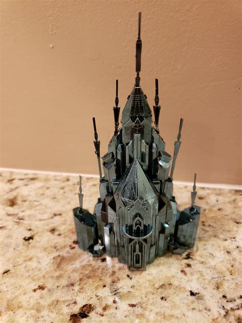 Metal Earth Disney Elsa's Castle model completed : r/disney