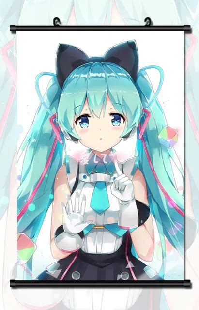 VOCALOID Hatsune Miku Japanese Anime Home Decor Wall Scroll Poster ...