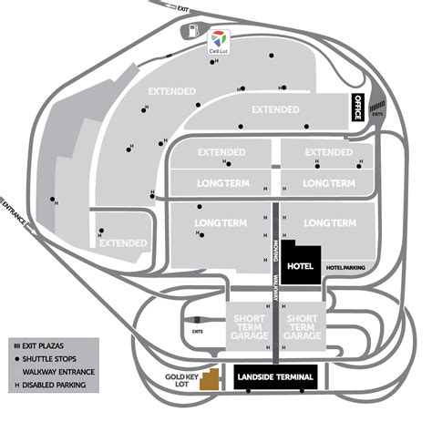 PIT Gold Key Lot | Airport Parking Guides