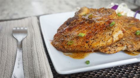 EASY Lemon Pepper Pork Chops Recipe - YouTube