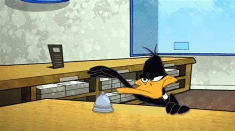 Looney Toons Daffy Duck GIF - LooneyToons DaffyDuck Hello - Discover & Share GIFs