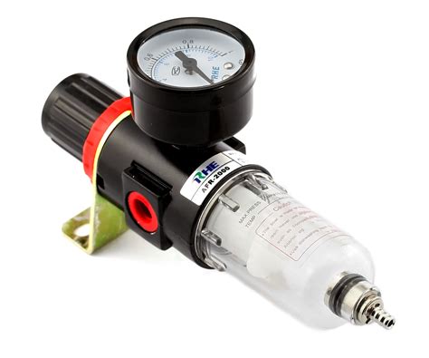 Pneumatic Air Filter Regulator Moisture Trap Pressure Gauge Compressors 1/4" 657472223118 | eBay