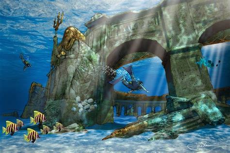 Dubai builds the biggest underwater park | Onderwater thema, Onderwater, Dubai