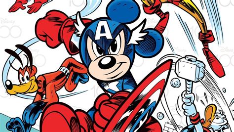 Celebrate 100 Years of Disney with Marvel and Mickey Mouse Mashup ...