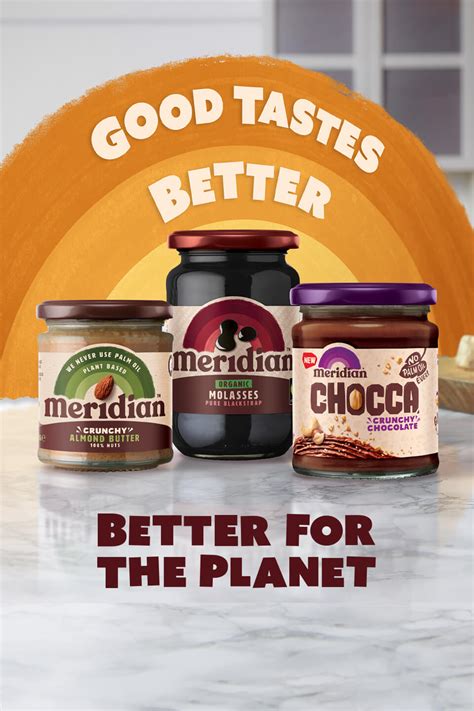 Meridian Shop: Natural nut & seed butters - vegan & palm oil free