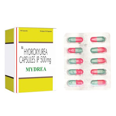 Hydroxyurea 500 mg 100 capsules