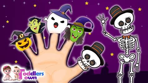 Halloween Finger Family | Fun Halloween Songs and Nursery Rhymes for ...