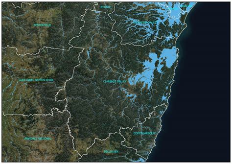 Northern NSW 5m flood mapping - JBP