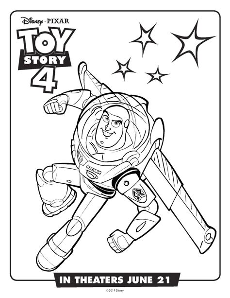 Free Printable Toy Story 4 Coloring Pages and Activity Sheets | Crazy Adventures in Parenting