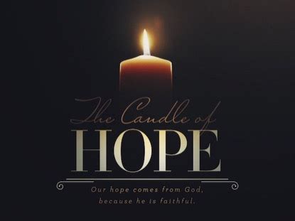 Advent Candles The Candle Of Hope | Igniter Media | WorshipHouse Media