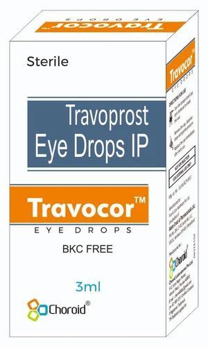 Travocor Travoprost Eye Drops Ip at Rs 195/piece in Sirmaur | ID: 2848987764530