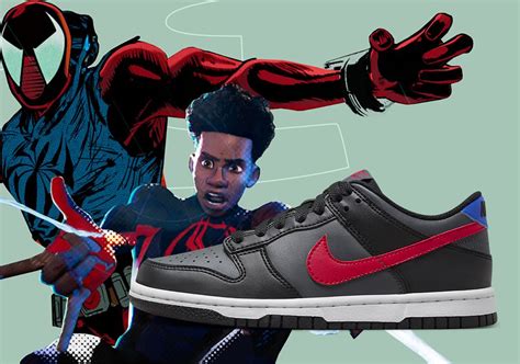 "Nike Dunk Low - Phiên bản Spider-Man: Across the Spider-Verse đầy cảm hứng!"