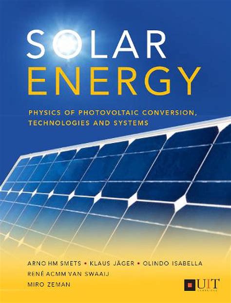 Solar Energy by Olindo Isabella, Paperback, 9781906860325 | Buy online ...