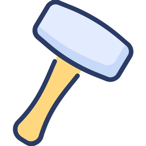 Mallet Generic Outline Color icon