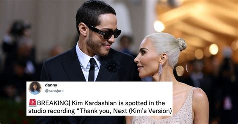 Tweets & Memes About Kim Kardashian & Pete Davidson's Reported Breakup