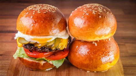 Super Soft Burger Bun Recipe, Tangzhong Method - ChainBaker