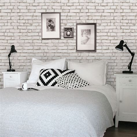 SimpleShapes Peel and Stick 4' x 24" Brick Tile Wallpaper & Reviews ...