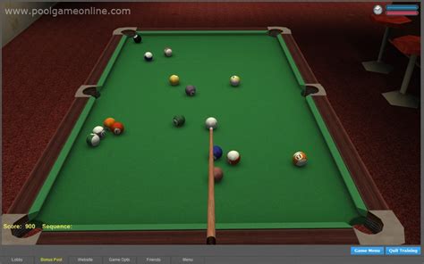 3D Online Pool - standaloneinstaller.com