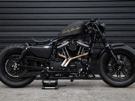 Harley Davidson Forty Eight "GLAMO" by Limitless Customs from U.K. | Harley davidson 48, Harley ...