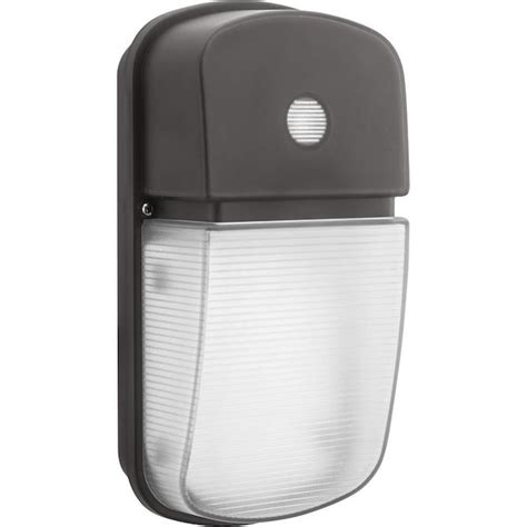 Lithonia Lighting 1400-Lumen 23-Watt Bronze LED Wall Pack Light in the ...