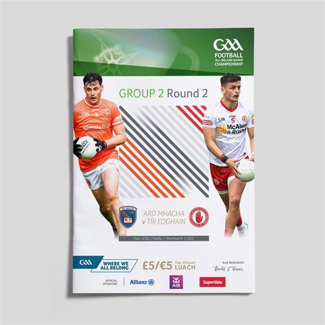 2023 GAA Football All-Ireland Senior Championship Round 2 – Armagh v Tyrone – dba publishing