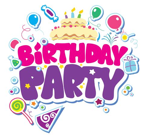 Birthday party clipart - Clipground