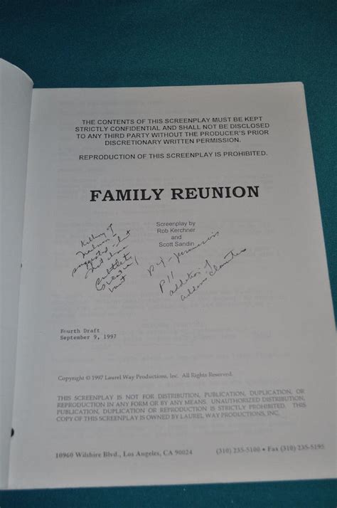 RARE ORIGINAL SABAN Addams Family Reunion Script! | #1881055224