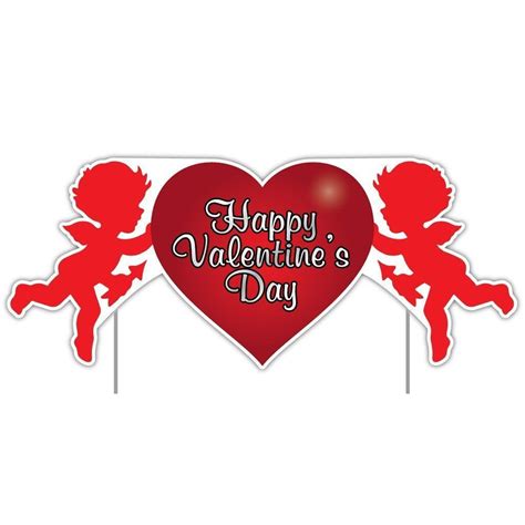 Happy Valentine's Day Yard Sign | VictoryStore | Happy valentines day ...