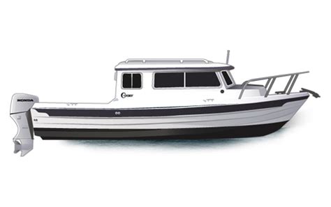 Our 25' TomCat Catamaran | C-Dory Boats Boat Interior Design, Boat Design, Boat Building Plans ...