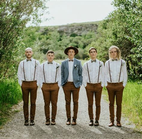 Rustic Groom Attire