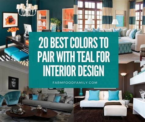 20 Colors That Go Well With Teal In Your Home Decor (2024)