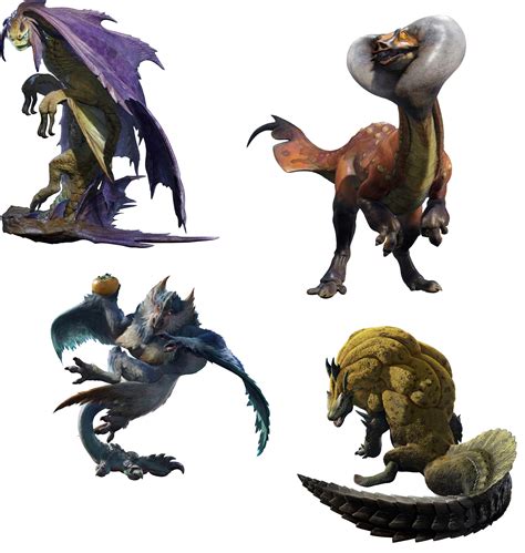 New monster renders from the Monster Hunter Rise website : r/MonsterHunter