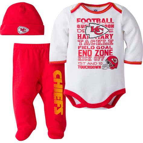 NFL Infant Clothing – Kansas City Chiefs Baby Apparel – babyfans