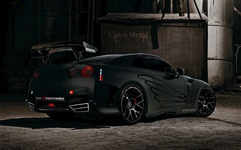 1920x1200, Black, Cars, Nissan, Vehicles, Nissan, Gtr, R35, Tuning ...