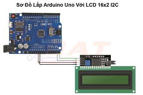 Giao Tiếp LCD 16x2 I2C với Arduino Uno | Điện Tử DAT