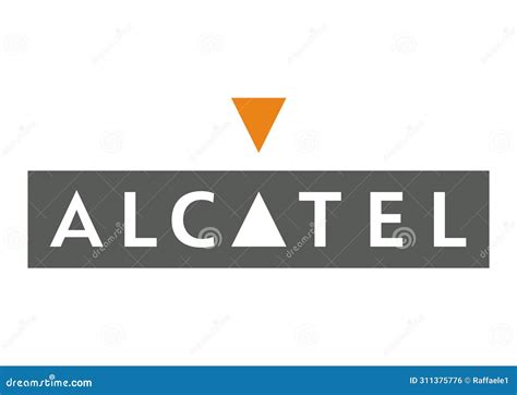 Alcatel Logo editorial photo. Illustration of available - 311375776