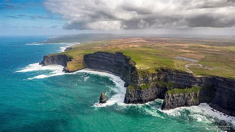 3840x2160px | free download | HD wallpaper: Cliffs of Moher, County Clare, Ireland, Europe ...
