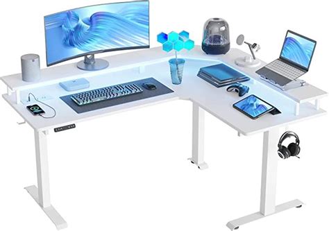 White standing desk – Artofit