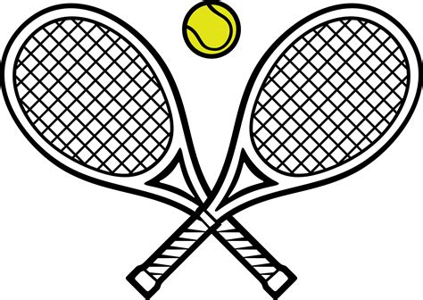 Tennis rackets and ball png illustration 8513793 PNG